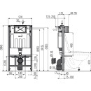 Vorwandinstallationssystem für Trockenbau (aus GK)...