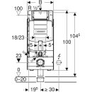 Geberit GIS WC-Element mit Unterputz-Spülkasten UP320, Bauhöhe 1140 mm