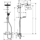 Hansgrohe CROMETTA Showerpipe S 240 1jet