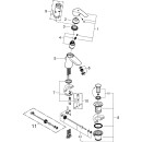 GROHE Einhandmischer Waschtisch Eurosmart NEU S-Size, mit Zugstangen-Ablaufgarnitur 11/4", verchromt