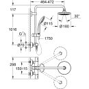 GROHE Brausestangenset Euphoria System 180