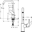 Hansgrohe FOCUS 240 Einhandmischer Waschtisch mit...