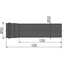 alcadrain Verlängerungsstück DN32 für...