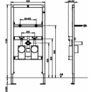 Sanit Waschtisch-Element INEO mit Wasserzähler-Modul BH1120