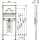 TECEbase Waschtisch-Set Breite 50cm Bauhöhe 1120mm inklusive Wandbefestigung