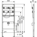 TECEbase-Urinal-Set bestehend aus Urinalmodul inkl. Wandbefestigung