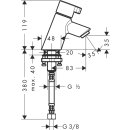 Hansgrohe TALIS S 40 Standventil ohne Ablaufgarnitur,...