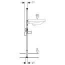 Geberit Duofix Waschtisch-Element für Einlocharmatur, Bauhöhe 1120 mm