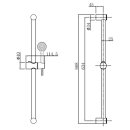 Beitz & Walz AQVABASIC II Brauseset 60cm 5-strahlig...