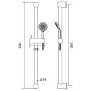 Beitz & Walz AQVABASIC III Brauseset 60cm 1-strahlig...