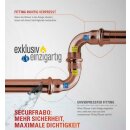 Frabo Pressfitting T-Stück reduziert I/I/I 35 x 28 x 35