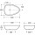 Beitz & Walz AqvaCeramica Aufsatzbecken 500 x 390 mm weiß