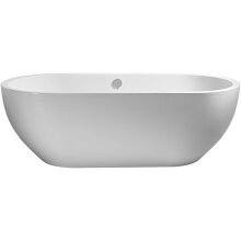 Schröder Badewanne Rens New 190 F 189x89,5x47/62 cm weiß