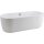 Schröder Badewanne Ovalwanne Rhein 200x100x51/64 cm weiß mit 2-teiliger Schürze