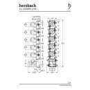 Herzbach LOGIC XL 5 Thermostat Rohbauset für 5...