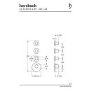 Herzbach DESIGN IX PVD LOGIC XL 3 Farbset für...