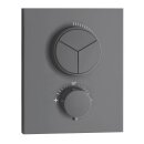 Herzbach DEEP Grey Unterputz Thermostat PUSH square...