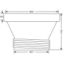 Haas Ablauf- und Siphon-Adapter 1 1/2" für IKEA® Spülen