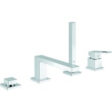 Grohe Einhandmischer Wanne Eurocube 4-Loch-WRM m Ausl u Stabhandbr. chrom