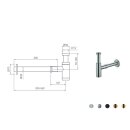 Design Siphon 1 1/4" Bronze JEE-O