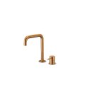 2-Loch Waschtischarmatur niedrig slimline Bronze JEE-O