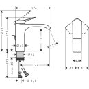 hansgrohe Einhandmischer Waschtisch Vivenis ComfortZone...