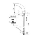 Elektronische Mischbatterie TEMPOMATIC MIX 2