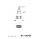 Herzbach LOGIC Universal-Unterputz-Ventil