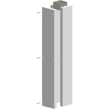 Atec Schachtelement 1195 mm L90 PolyCase 1-seitig off inkl. Steckverbinder DN 80