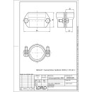 LORO-X-Sicherungsschelle 00806. DN 40, fuer Muffenverbindung