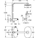 Grohe Duschsystem Rainshower Smartcontrol 360 Mono mit...