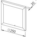 Helios Ventilatoreinsatz ELS-VN 60 mit integriertem Nachlauf