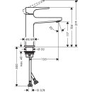 HG EHM Waschtisch Metropol 110 m H-Griff P-Open Ablaufg....