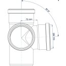 PoloPlast Eckdoppelabzweig PKEDA Polo-Kal NG DN...