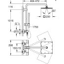 Grohe Duschsystem Euphoria XXL 230 mit Thermostatbatterie...