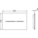 TECEsolid WC-Elektronik, 6 V-Batterie, weiß glänzend