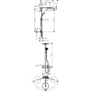 HG Showerpipe Raindance Select 300 mit Thermostat-Armatur verchromt