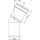 PoloPlast Bogen PKB Polo-Kal NG DN 32 30Grad