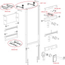 A104PB/1120 Montagerahmen für Unterputzarmatur