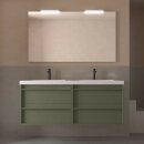 Salgar Komplett-Set ATTILA 1400 4 Schubladen GREEN SATIN...