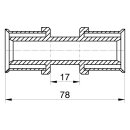 Wavin Tigris M5 Kupplung 25mm