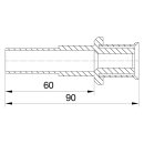 Wavin Tigris M5 Übergang auf Kupfer 20mm x 22mm