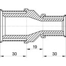 Wavin Tigris M5 Kupplung reduziert, 32mm x 25mm