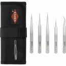 KNIPEX Präzisionspinzetten-Set, 5tlg