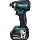 Makita Akku-Schlagschrauber DTD153RTJ + 2x Akku 5,0 Ah /...