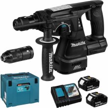 Makita DHR243RTJB Akku-Kombihammer-Set (inkl. 2x Akku 5,0 Ah + Ladegerät, Makpac)