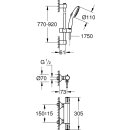 GROHE THM-Brausebatterie Grohtherm 800 34566_2 mit...