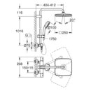 Grohe Duschsystem Tempesta C 250 Cube 26689 mit THM...