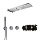 Herzbach MODUL7 Thermostat SET T-MU2 mit Wand-Regenbrause...