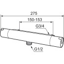 Mora Rexx T5 Duschthermostat Chrom